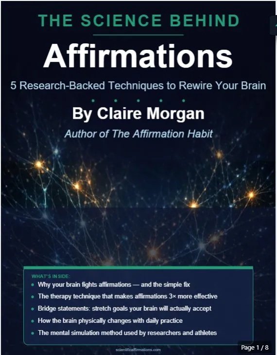 The Science Behind Affirmations by Claire Morgan